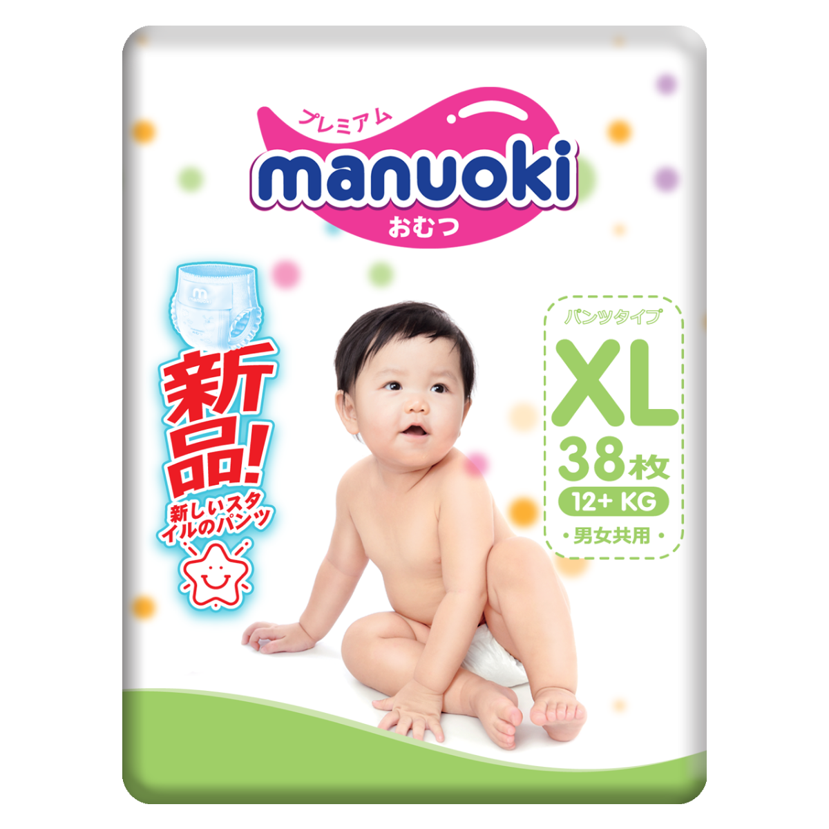 Трусики Manuoki XL 38 шт. - фото 1