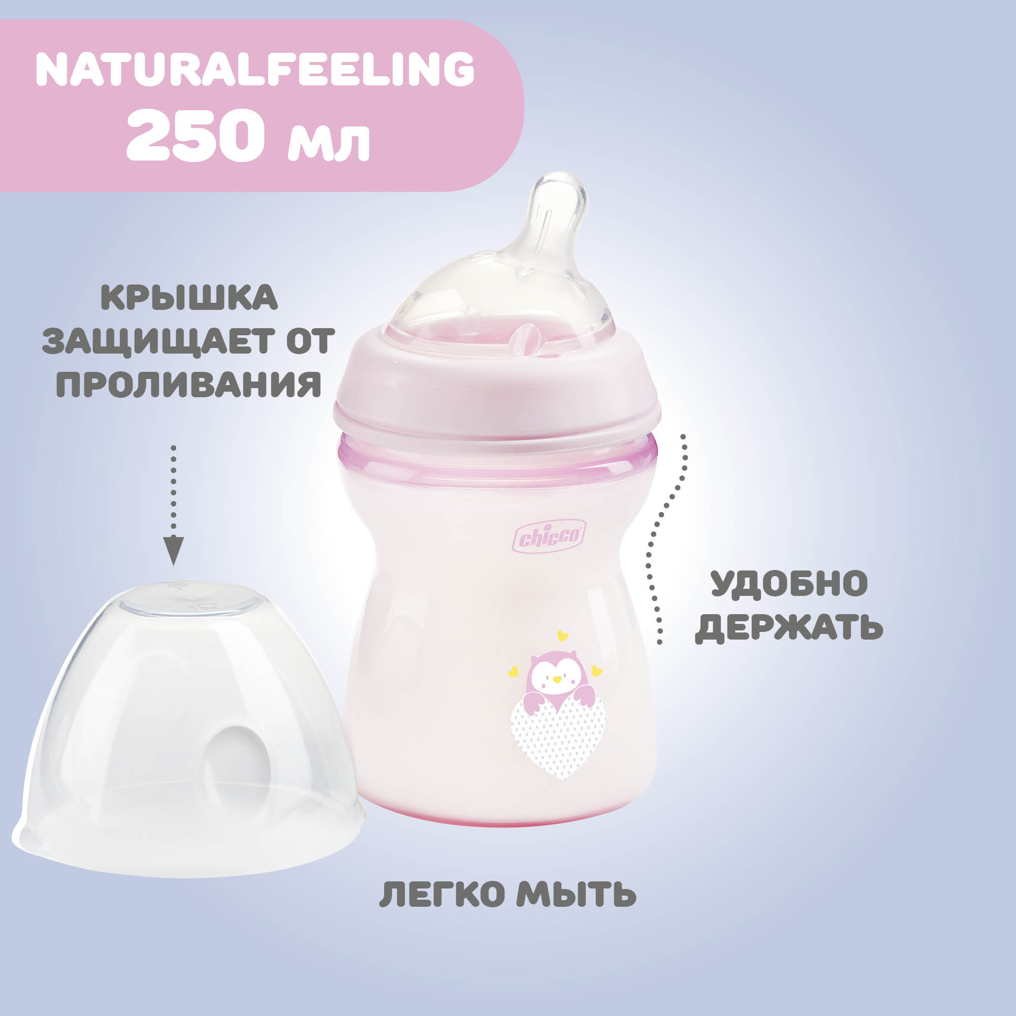 Бутылочка Chicco 250 мл - фото 11