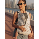 Переноска для новорожденных Timikbaby эргорюкзак серый