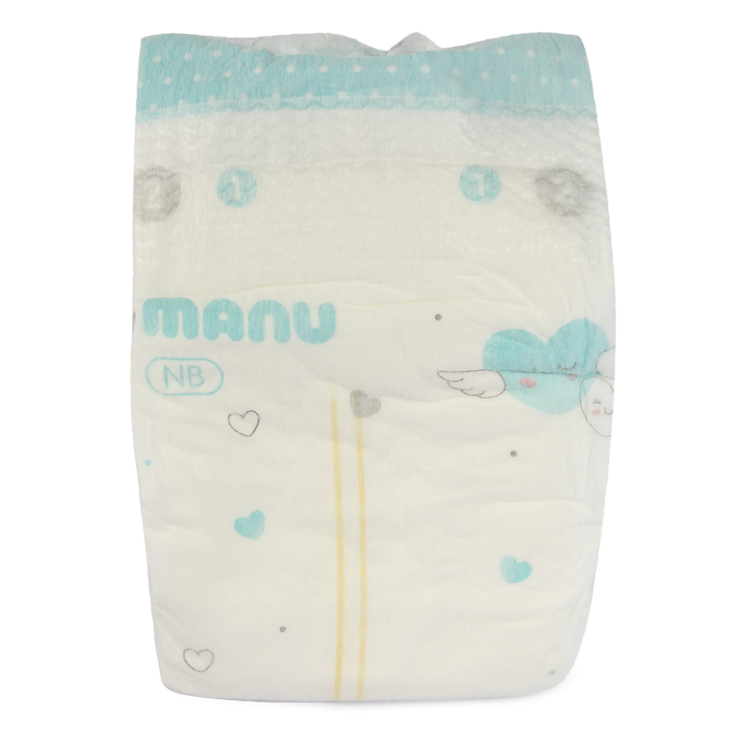 Подгузники MANU для новорожденных NB (до 5 кг) 84 шт. - фото 12