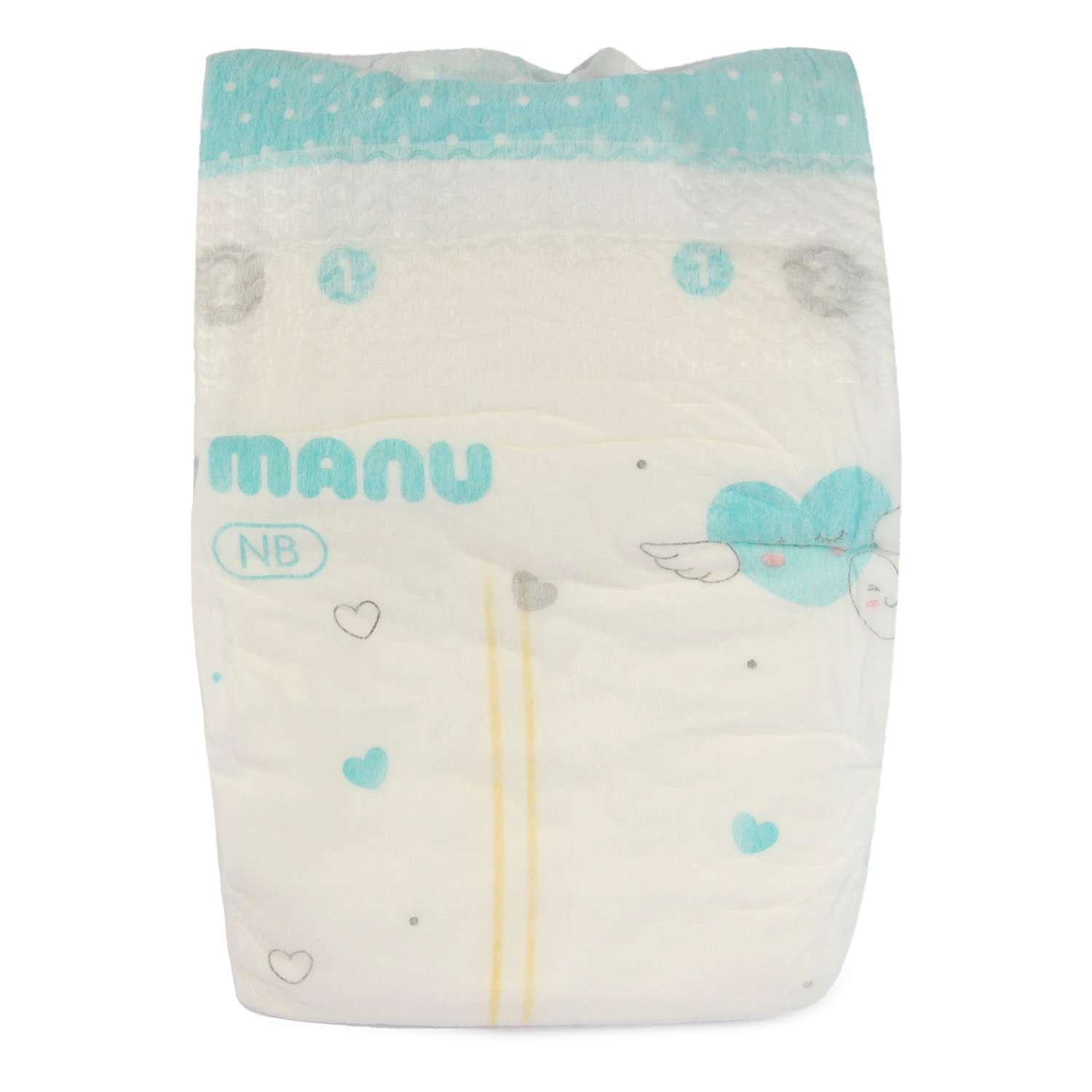 Подгузники MANU для новорожденных NB (до 5 кг) 84 шт. - фото 12