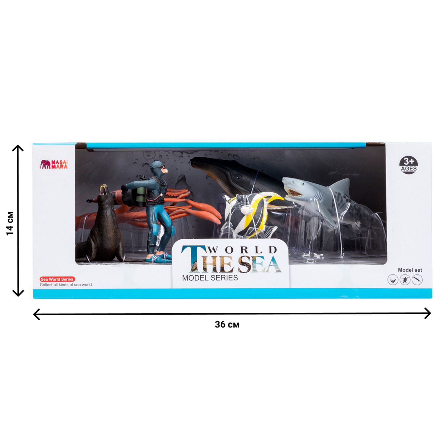 Игровой набор Masai Mara Мир морских животных - фото 10