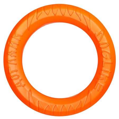 Игрушка для собак Doglike Tug and Twist Кольцо восьмигранное малое 20см Оранжевый