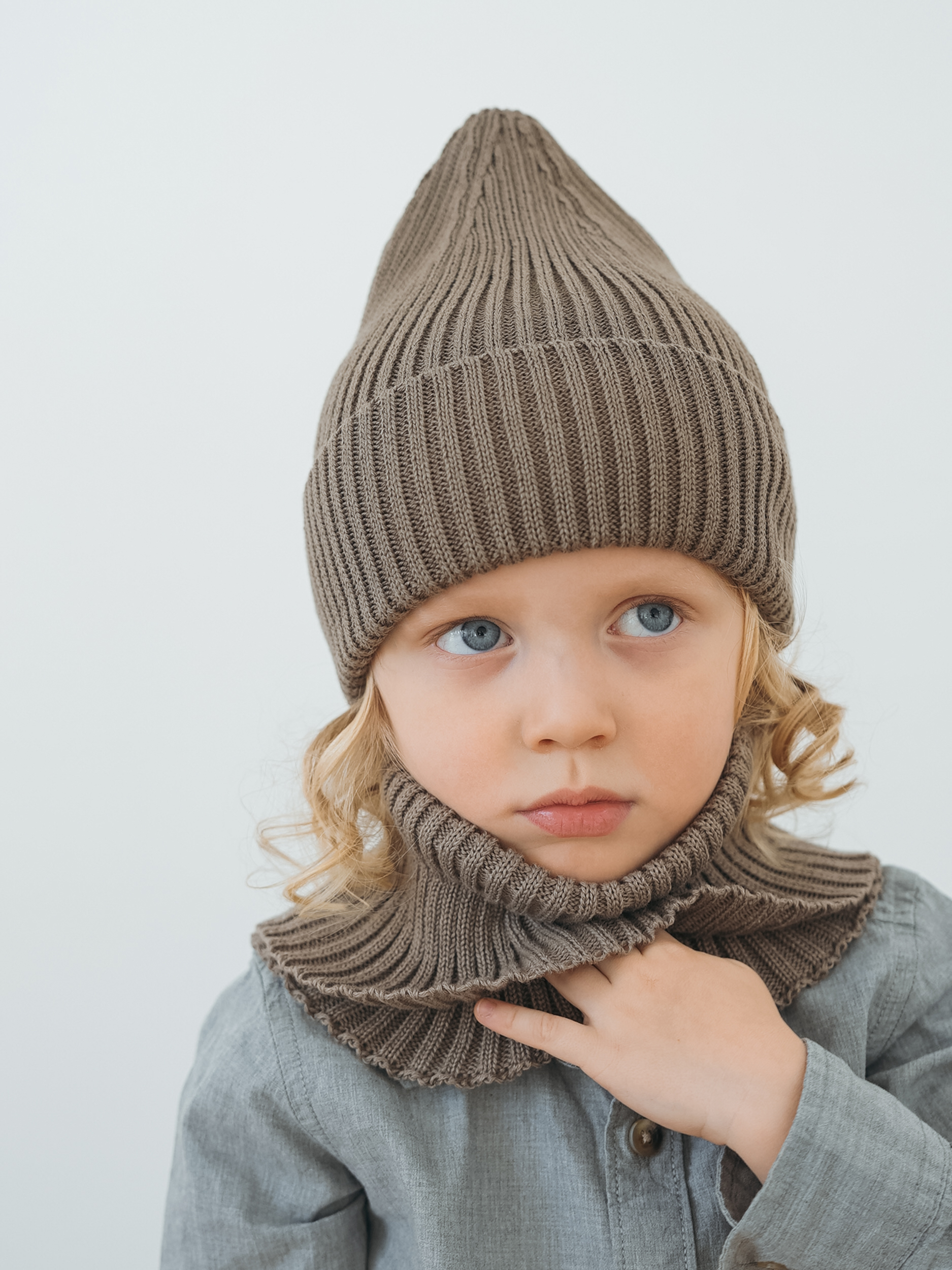 Шапка-бини Starkoff Kids д300614 - фото 3