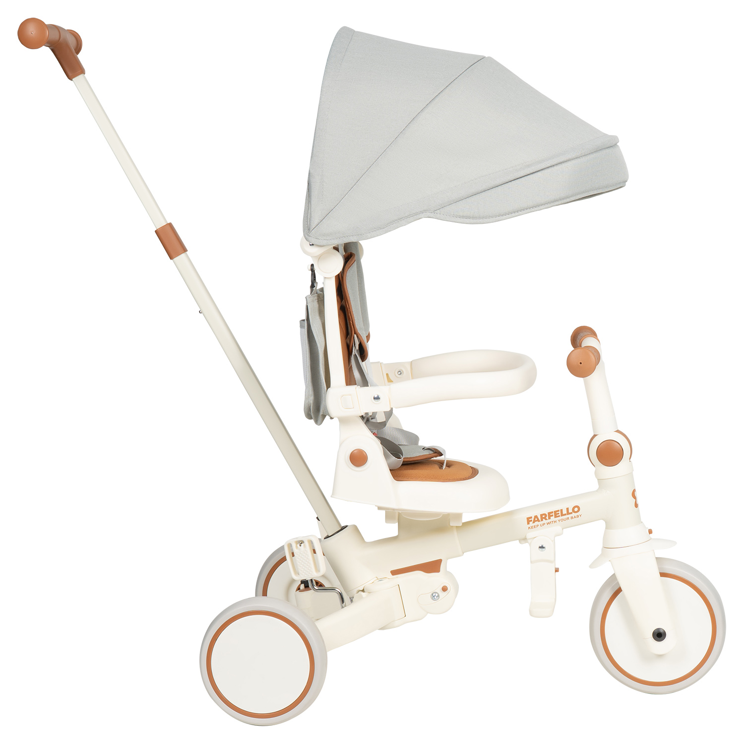 Трехколесный велосипед Farfello 8 дюймов - фото 16