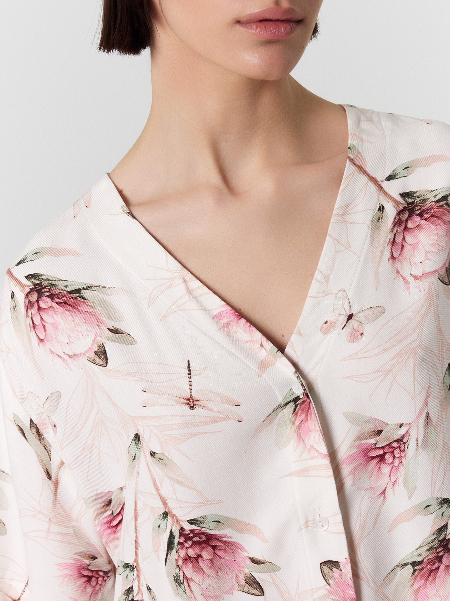 Пижама Mark Formelle (Марк Формэль) 592494-1/протеи на св.молочном - фото 7