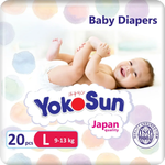 Подгузники YokoSun L (9-13 кг) 20 шт.