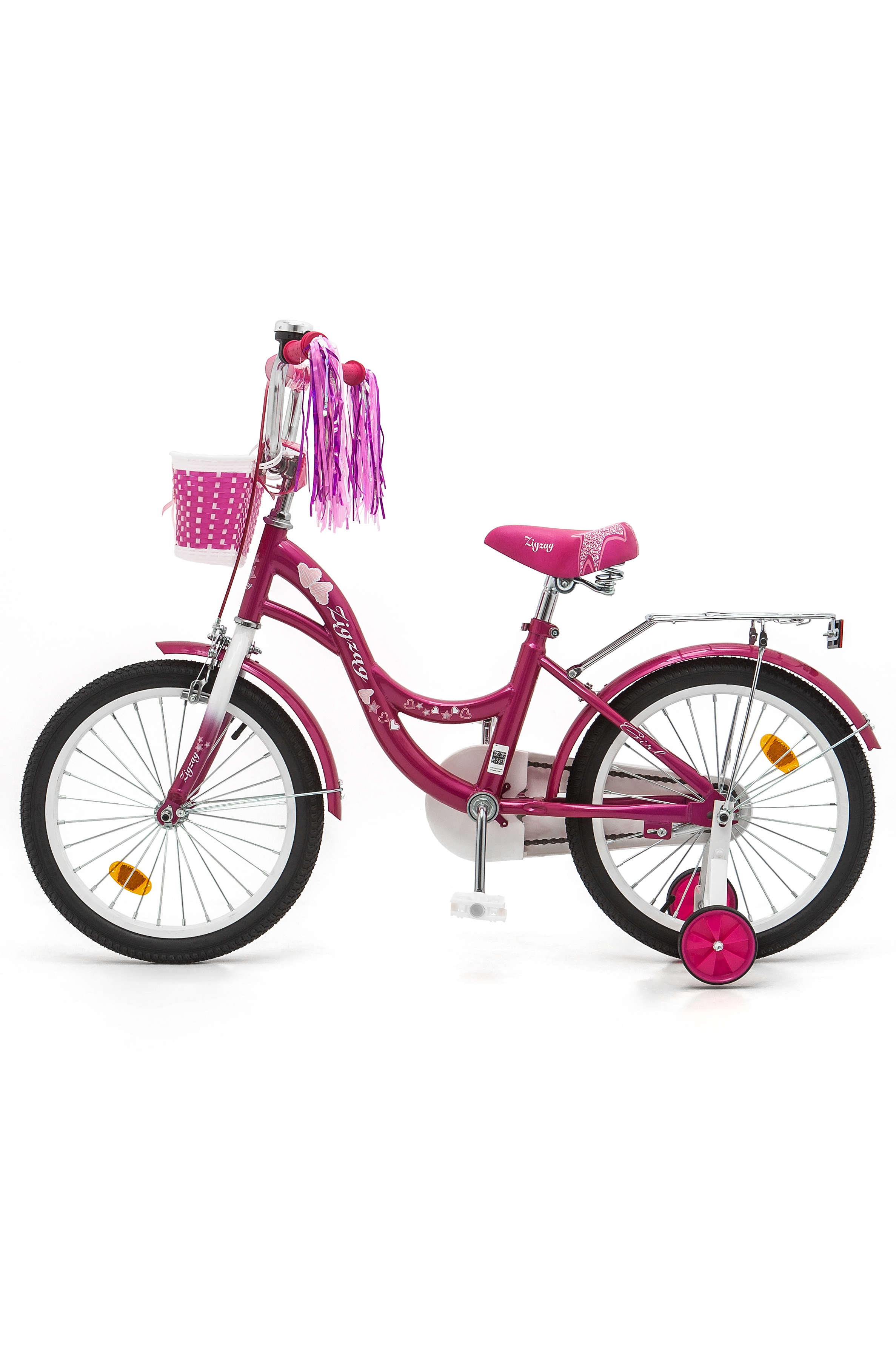 Двухколесный велосипед ZigZag 18 дюймов - фото 15