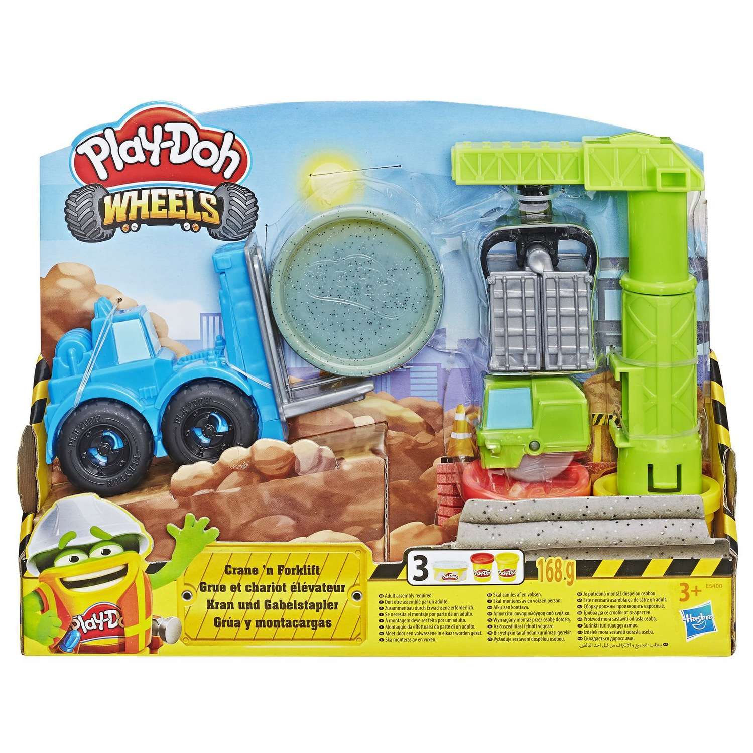 Пластилин Play-Doh Кран-погрузчик - фото 2
