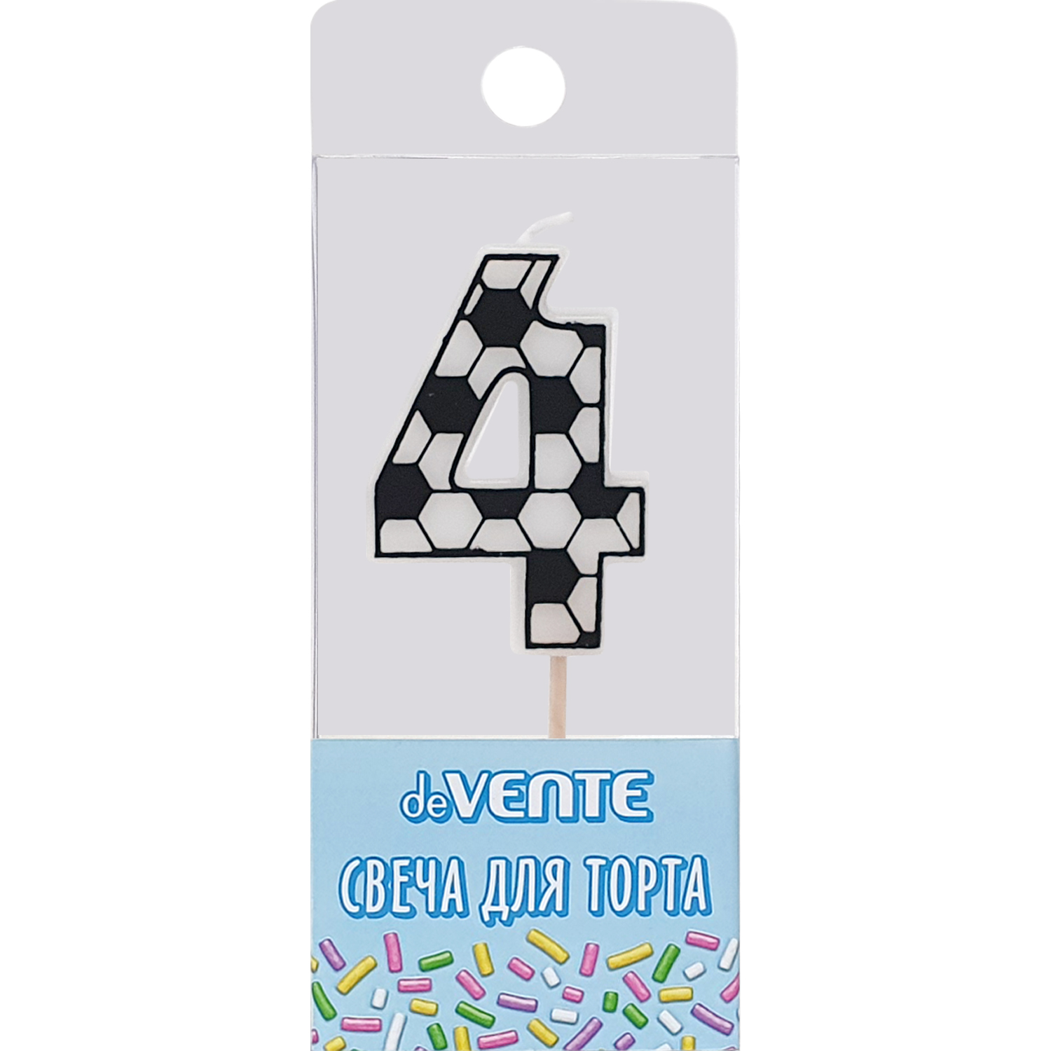Изображение товара Свечи для торта deVENTE футболист 4