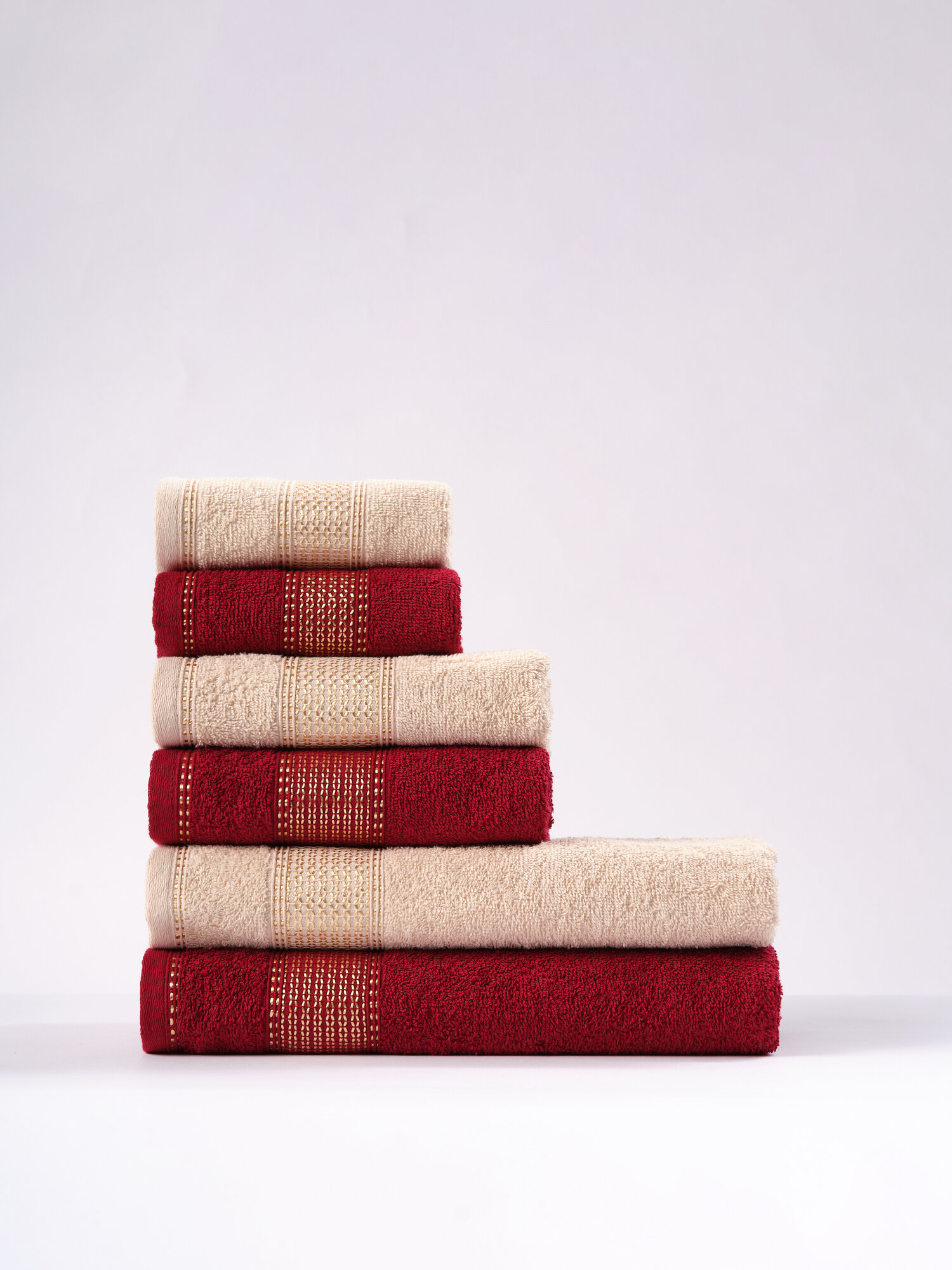 Полотенце Ночь Нежна Goldy 70 x 130 см 6 шт. - фото 1