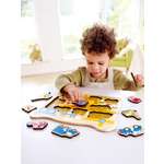 Игрушка Hape рамка-вкладыш Строительные машины