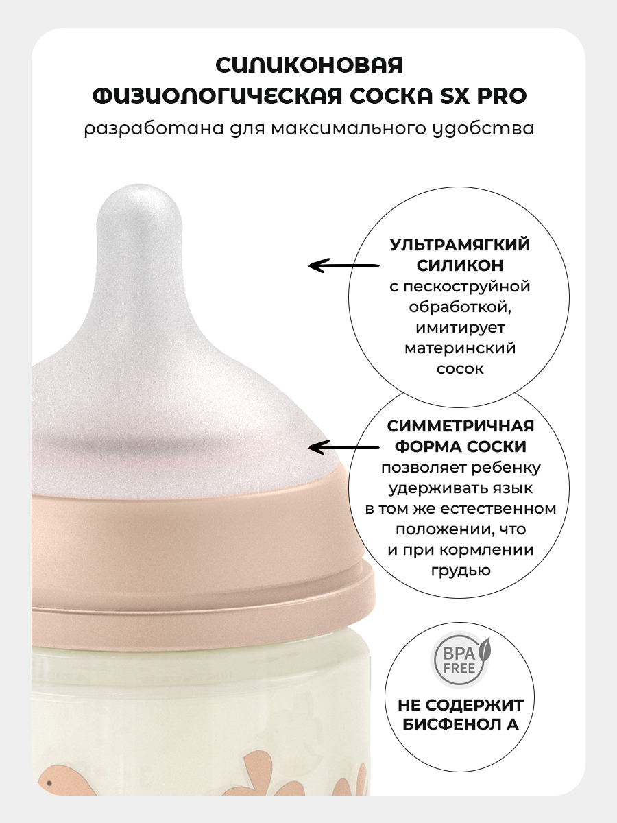 Бутылочка Suavinex 120 мл 1 шт. - фото 3