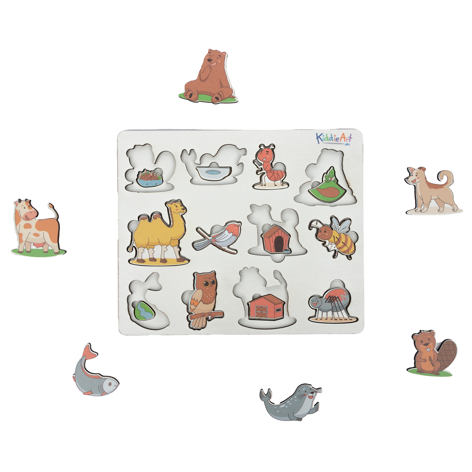 Игрушка KiddieArt пазл - фото 2