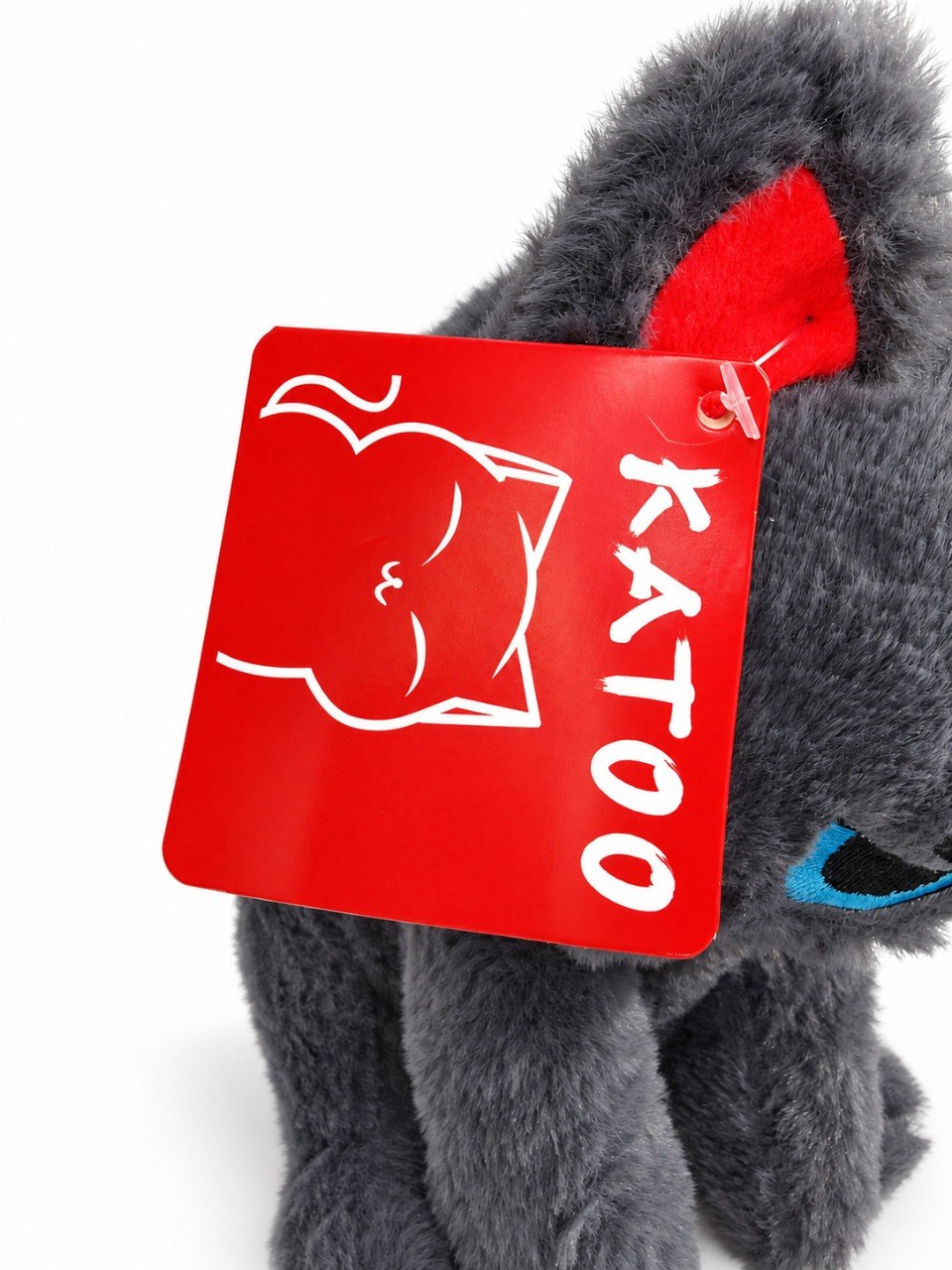 Мягкая игрушка KATOO Серая кошка 22 см - фото 13