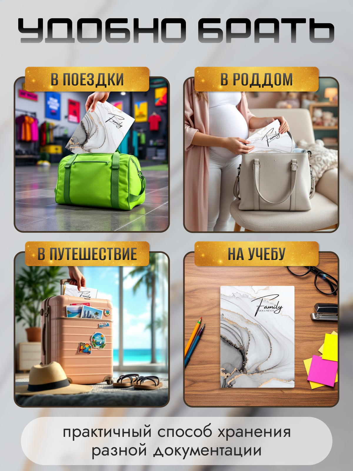 Папка-органайзер AXLER А4 - фото 8