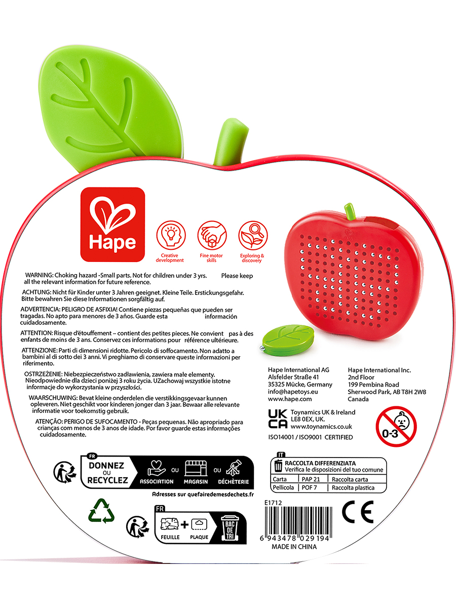 Настольная игра Hape Магнитная доска - фото 10