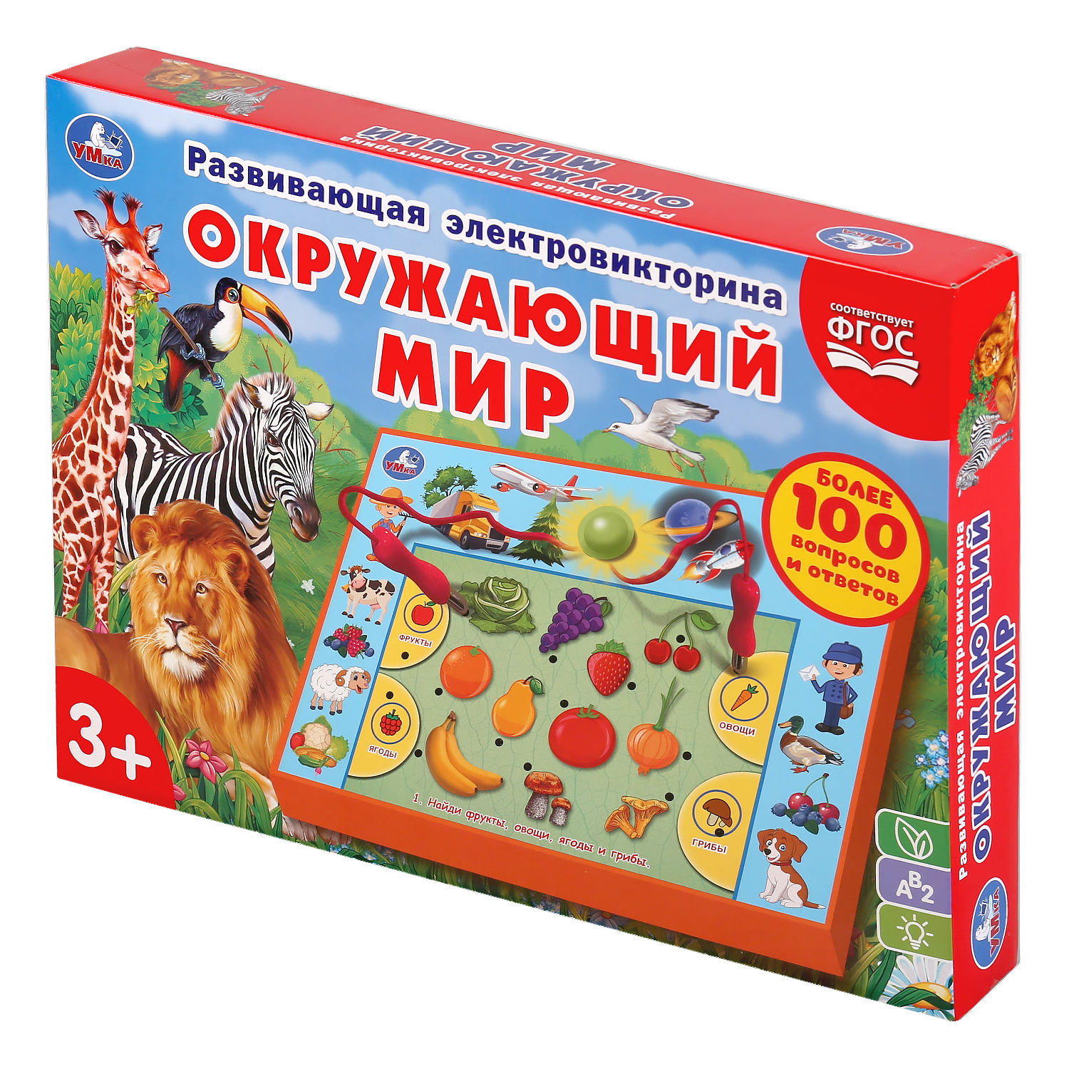 Настольная игра УМка Электровикторина - фото 2