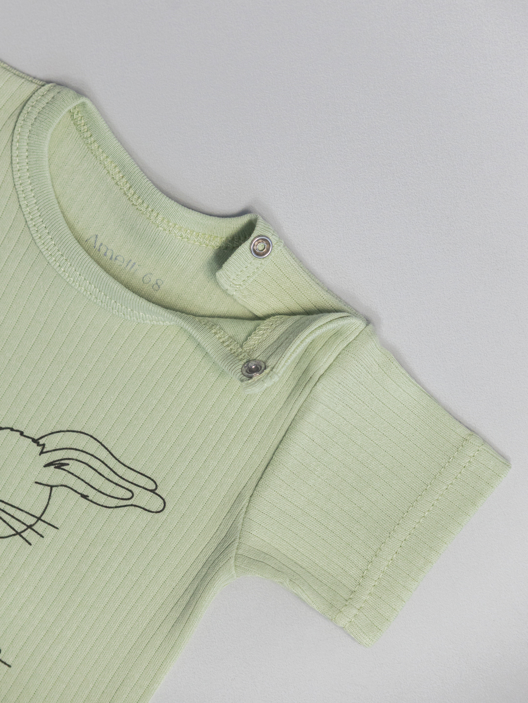 Футболка Amelli КЛ.150.008.3.385.134хаки - фото 2