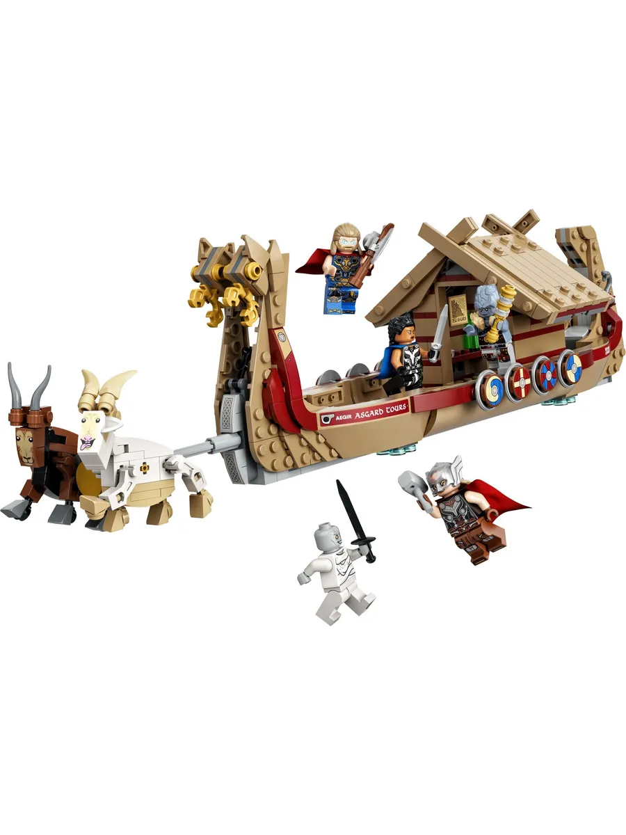 Конструктор LEGO Marvel Super Heroes Козья лодка 564 дет. - фото 8