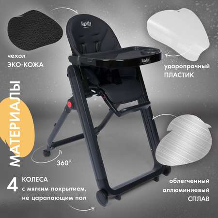 Стульчик для кормления Nuovita Futuro Senso Nero классический