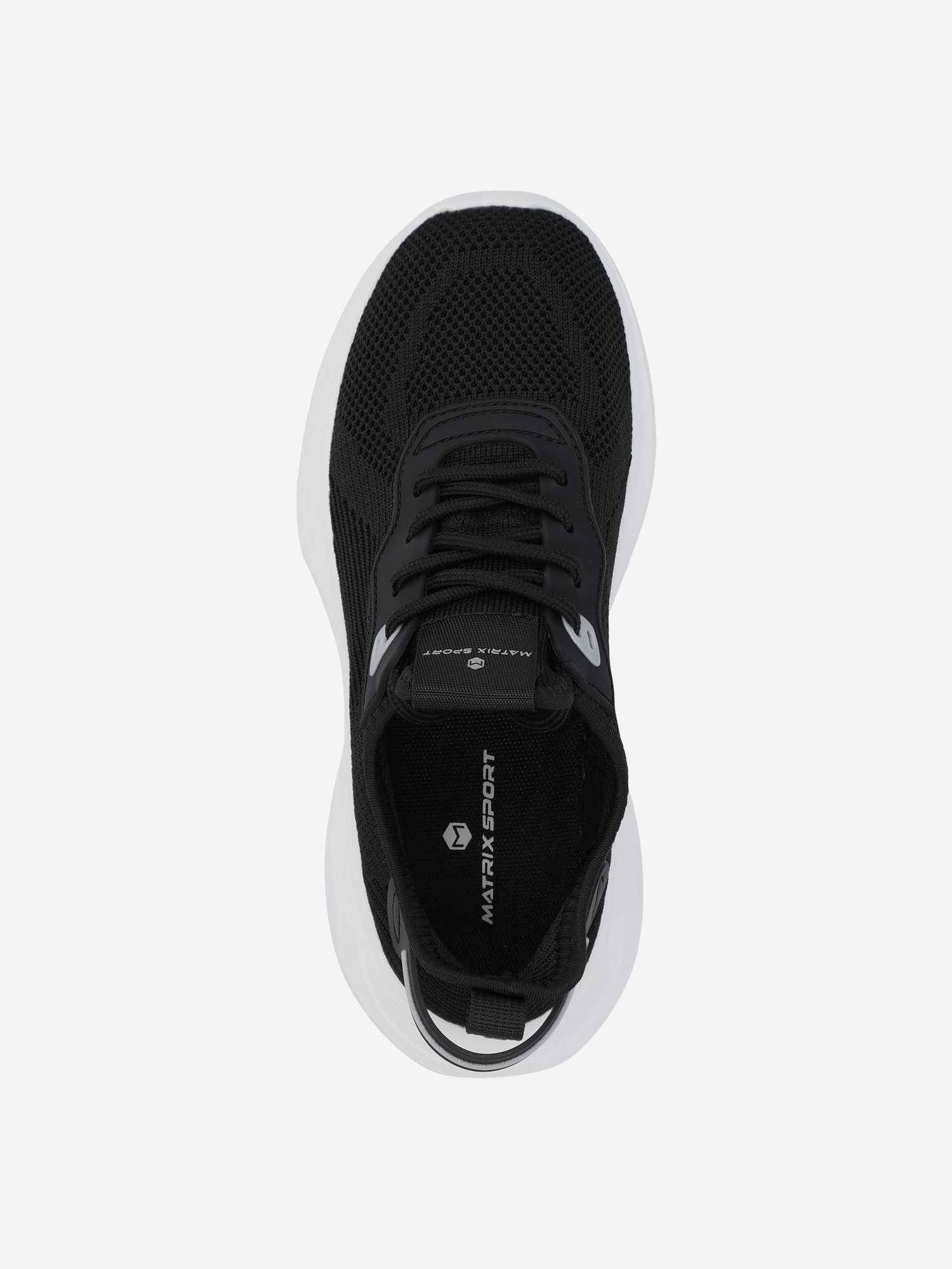Кроссовки MATRIX SPORT L7676ZX1-BLK/WHITE - фото 11