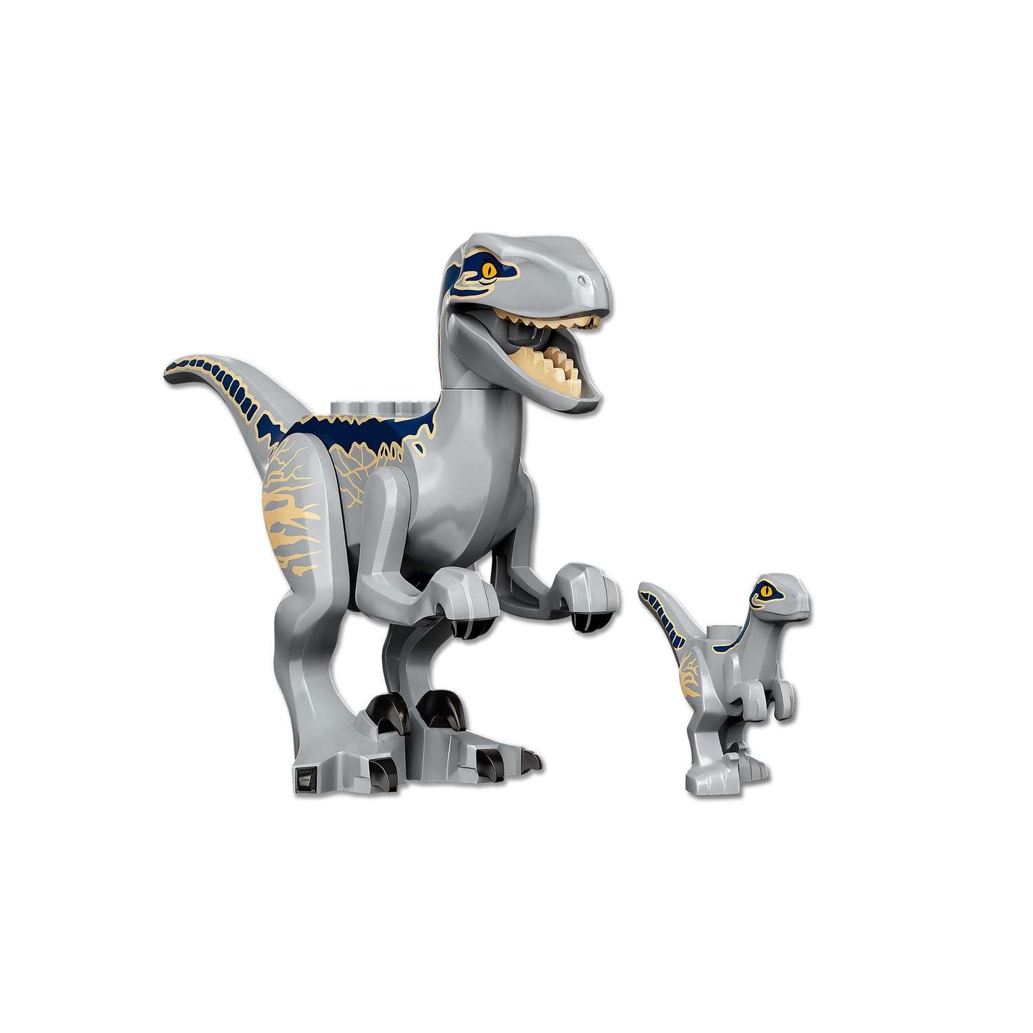 Конструктор LEGO Jurassic World Блу и поимка Велоцираптора 181 дет. - фото 6