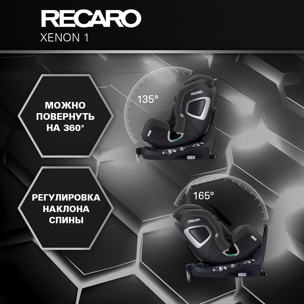 Автокресло Recaro Xenon 1 Isofix 0+/1/2 (0-25 кг) - фото 2
