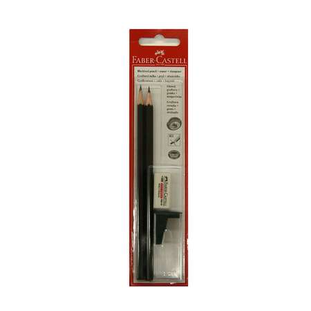 Карандаши чернографитные Faber Castell 2 шт.