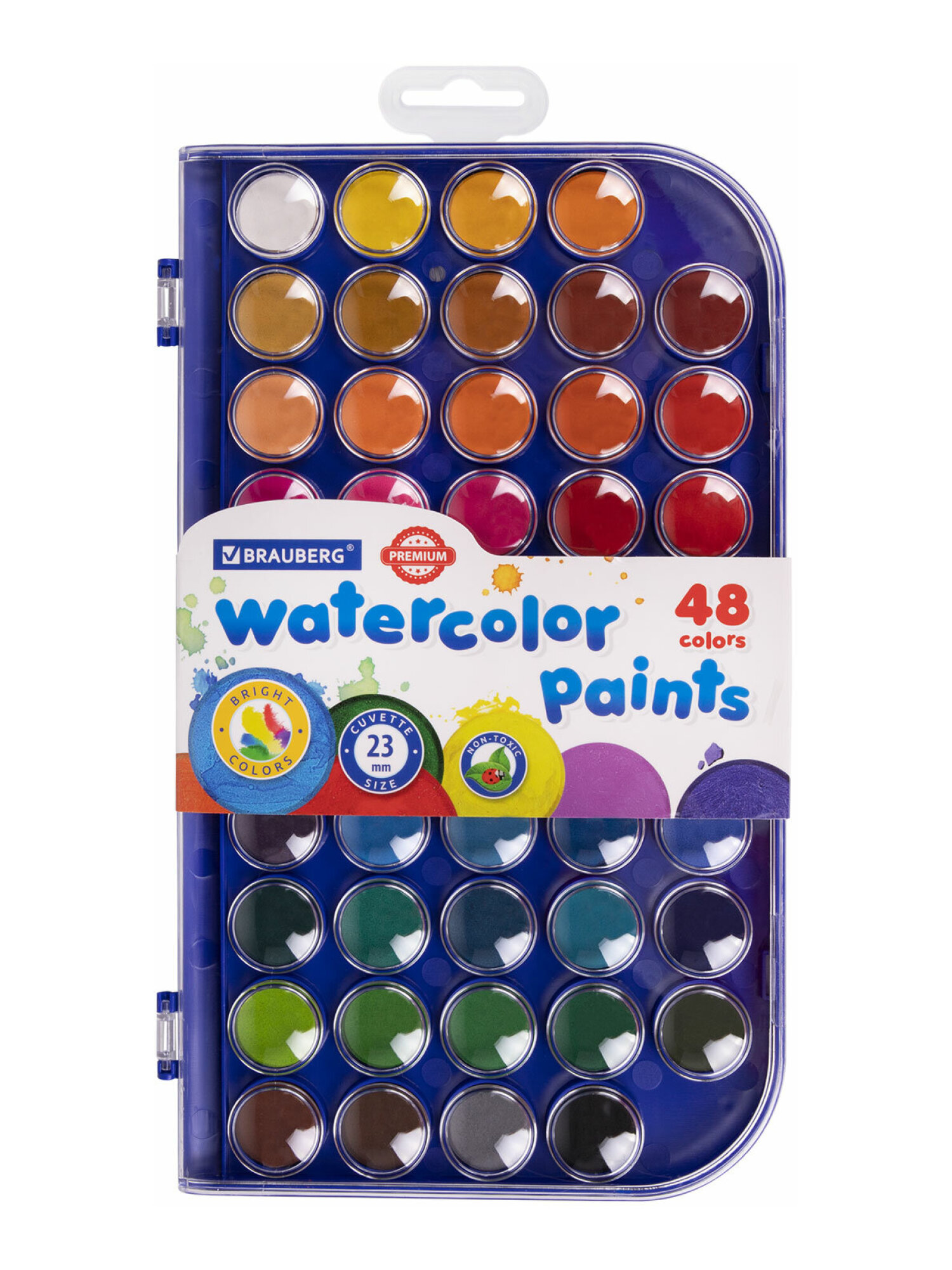 Краски акварель Brauberg 48 цв. - фото 5