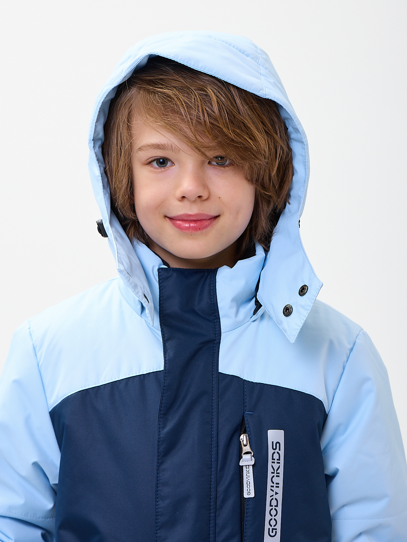 Комбинезон GooDvinKids КМ12019-21/темно-синий_голубой - фото 10