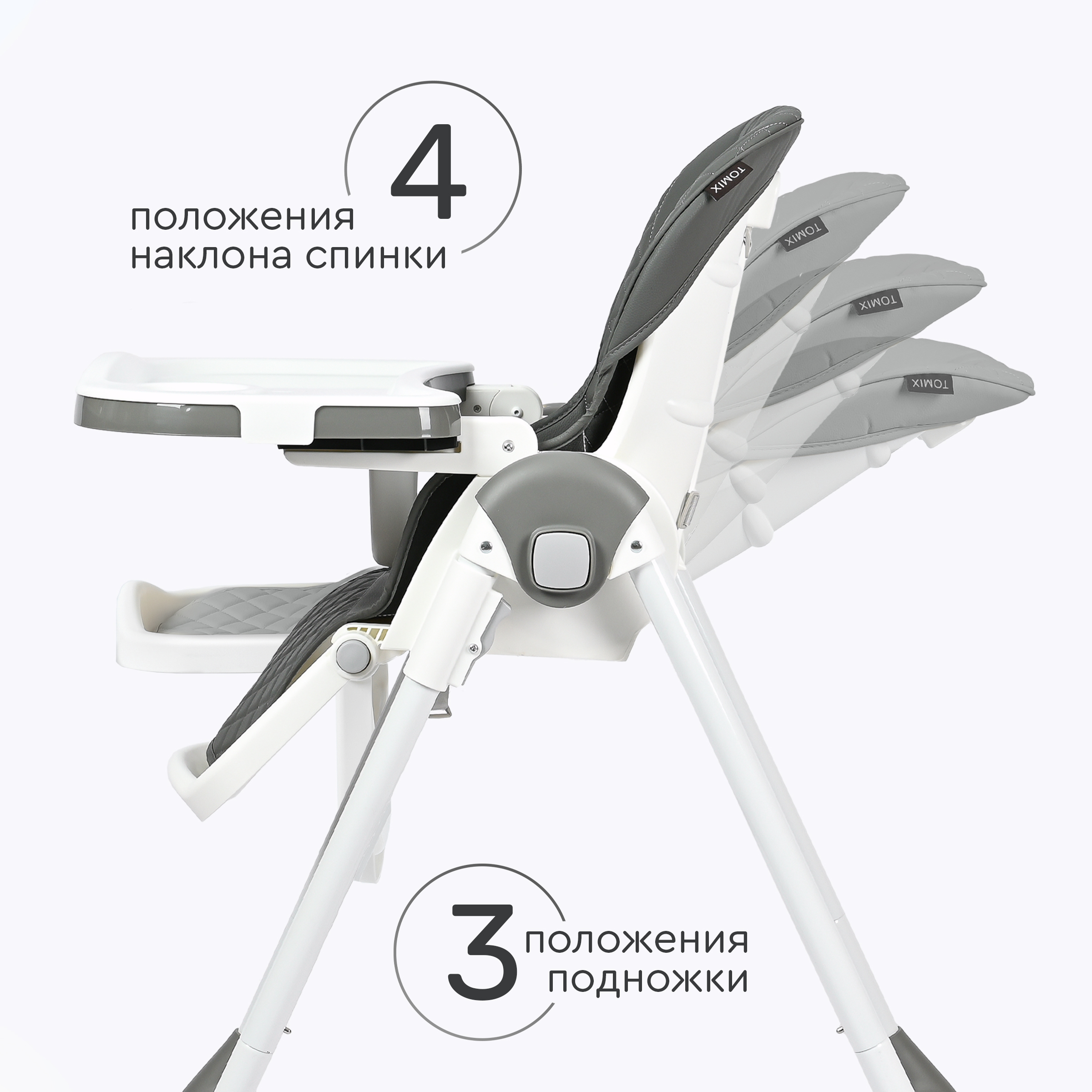 Стульчик для кормления Tomix Elvin классический - фото 2