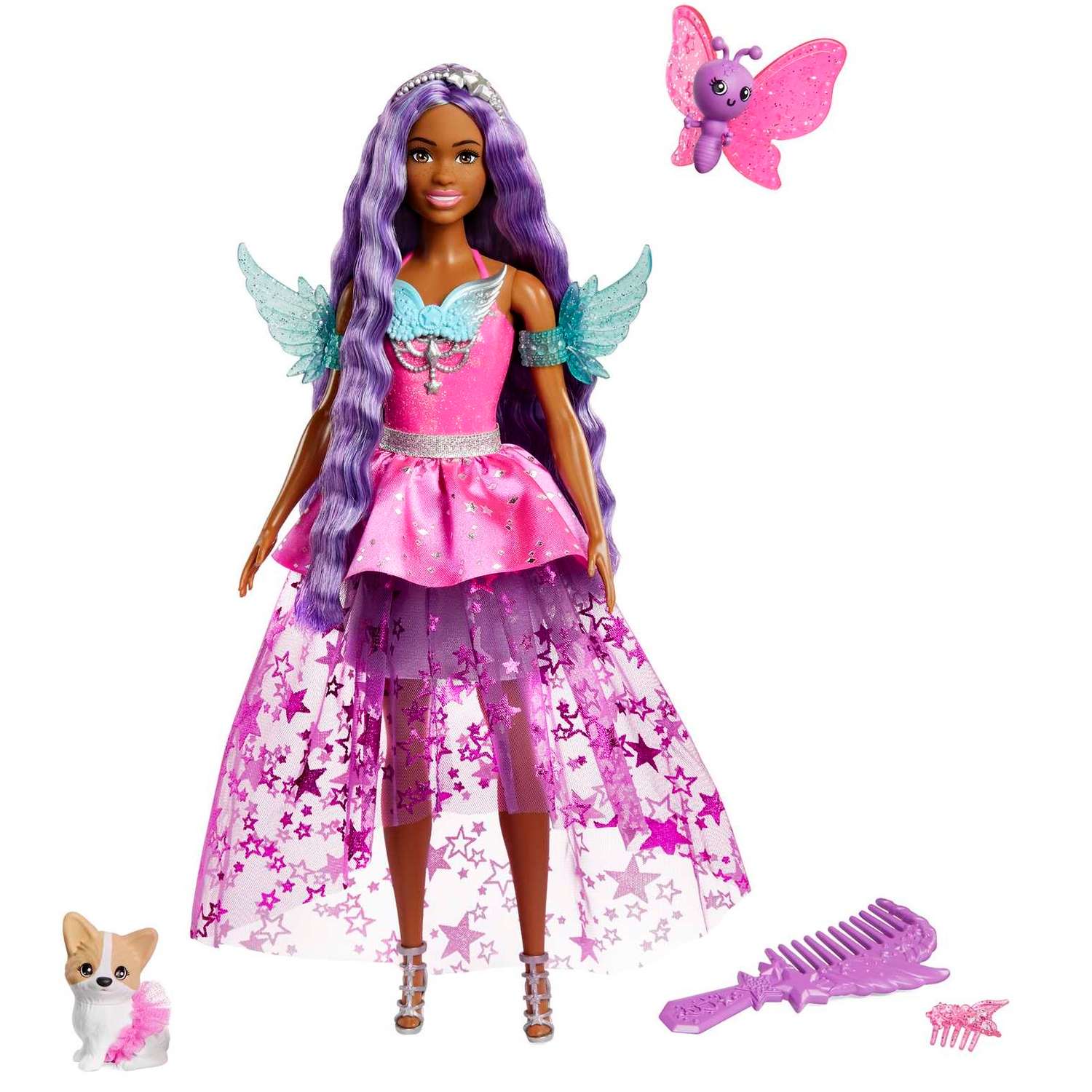 Кукла модельная Barbie A Hidden Magic Бруклин HLC33 - фото 1