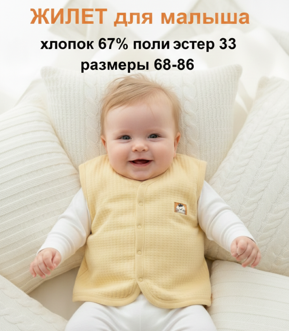 Жилет Deiko Baby D1028 - фото 6