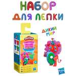 Масса для лепки Hasbro Play-Doh Дикий мир 4 цв.