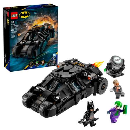 Конструктор LEGO DC Super Heroes Тумблер Бэтмена против Джокера блочный