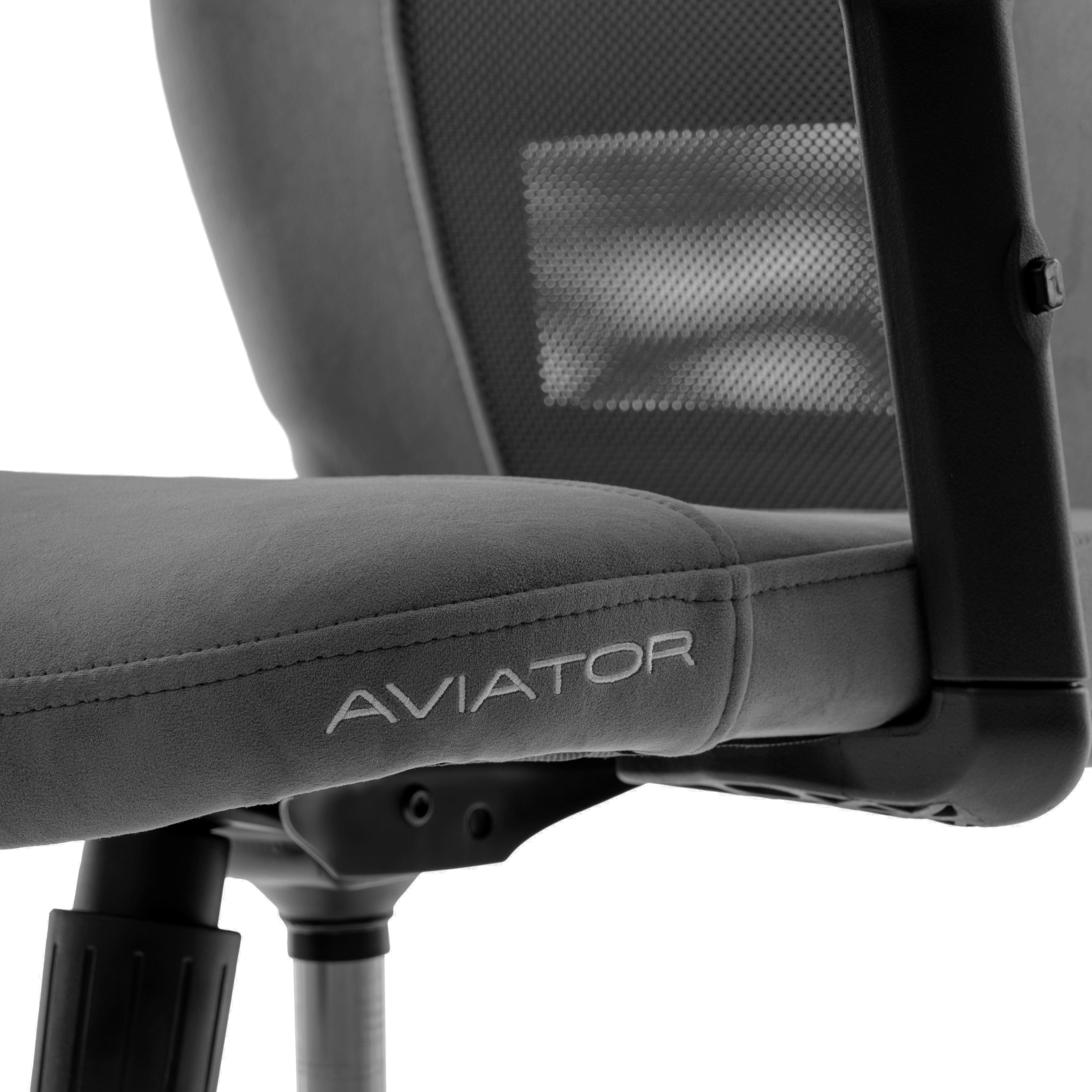 Компьютерное кресло TETCHAIR флок/ткань серый - фото 15