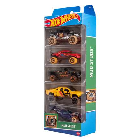 Автомобиль Hot Wheels Набор Mud Studs 5 машинок