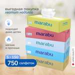 Бумажные салфетки MARABU 5 упак. 150 шт.