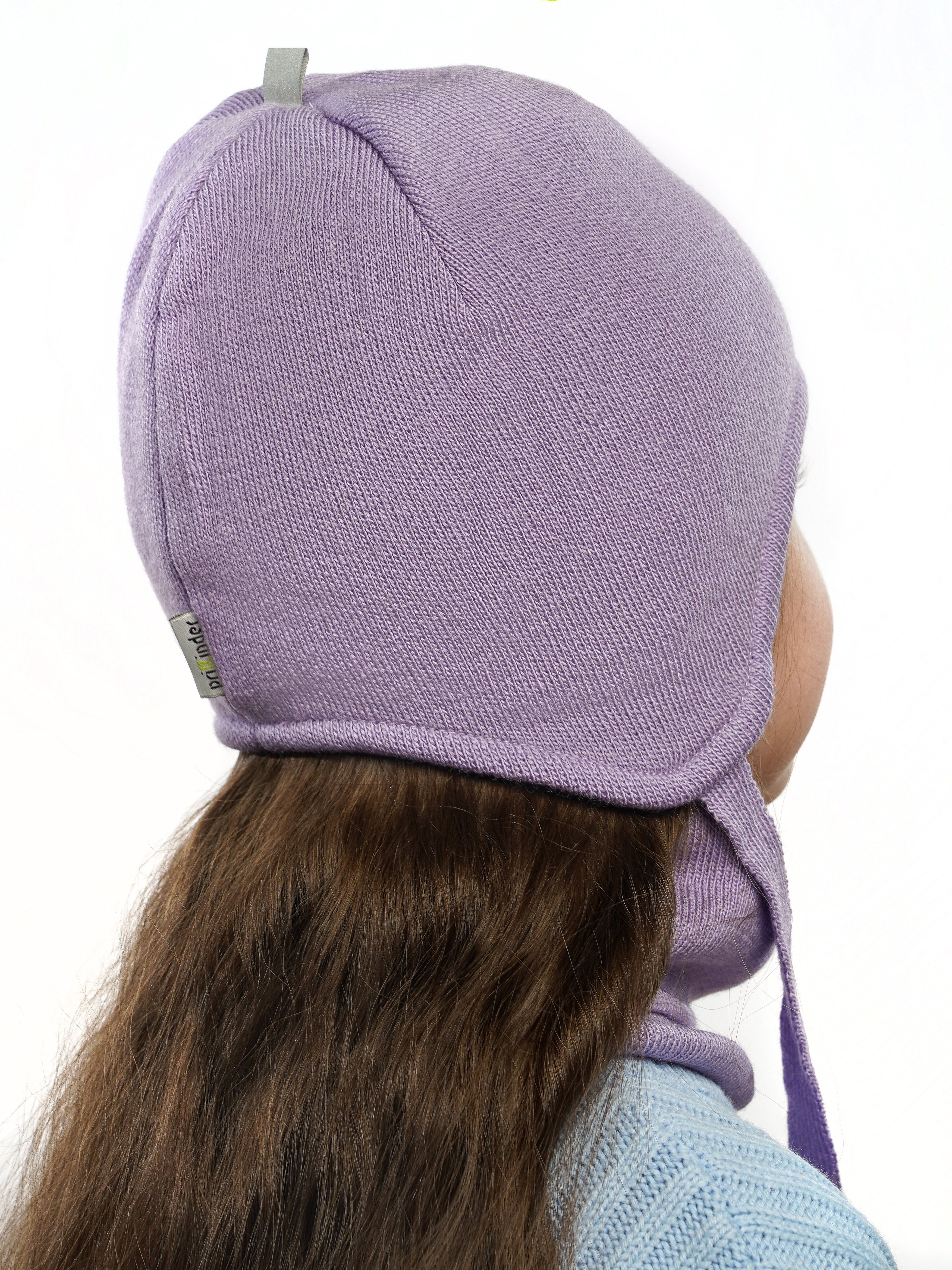 Шапка и снуд ПриКиндер U-Sp232724 Цвет: Сиреневый - фото 11