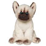 Игрушка мягкая Abtoys котик Мягкое сердце 15 см