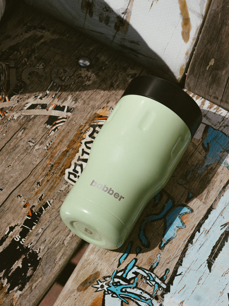 Термокружка 350 мл для напитков Tumbler Bobber оливковый - фото 8