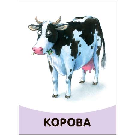 Карточки развивающие Мамы и малыши