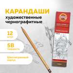 Карандаши чернографитные Koh-I-Noor 12 шт.