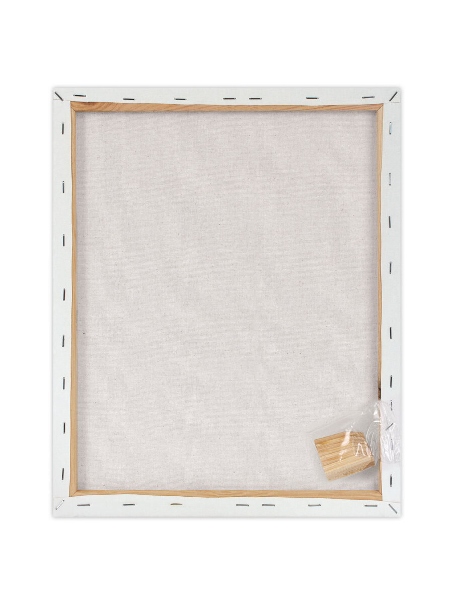 Холст для рисования Brauberg на подрамнике 50х60 см грунтованный 100% хлопок набор 2 штуки - фото 3