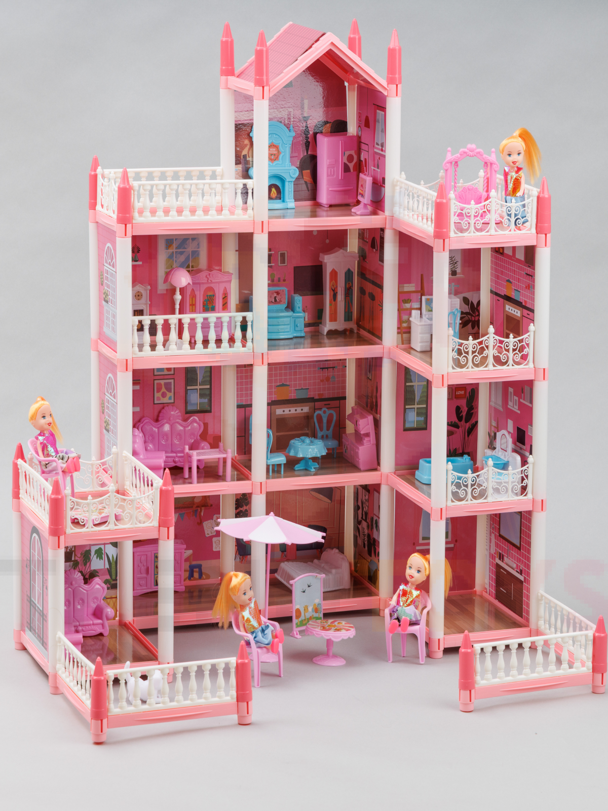 Домик для кукол TrendToys 61 см с мебелью LDG101 - фото 13