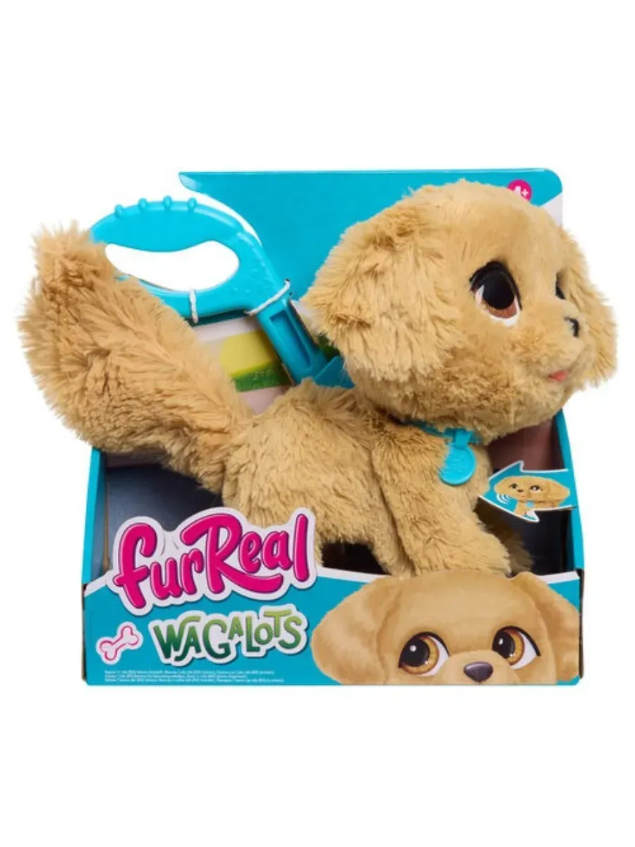 Мягкая игрушка FurReal Friends Wag-a-lots Золотистый ретривер - фото 3