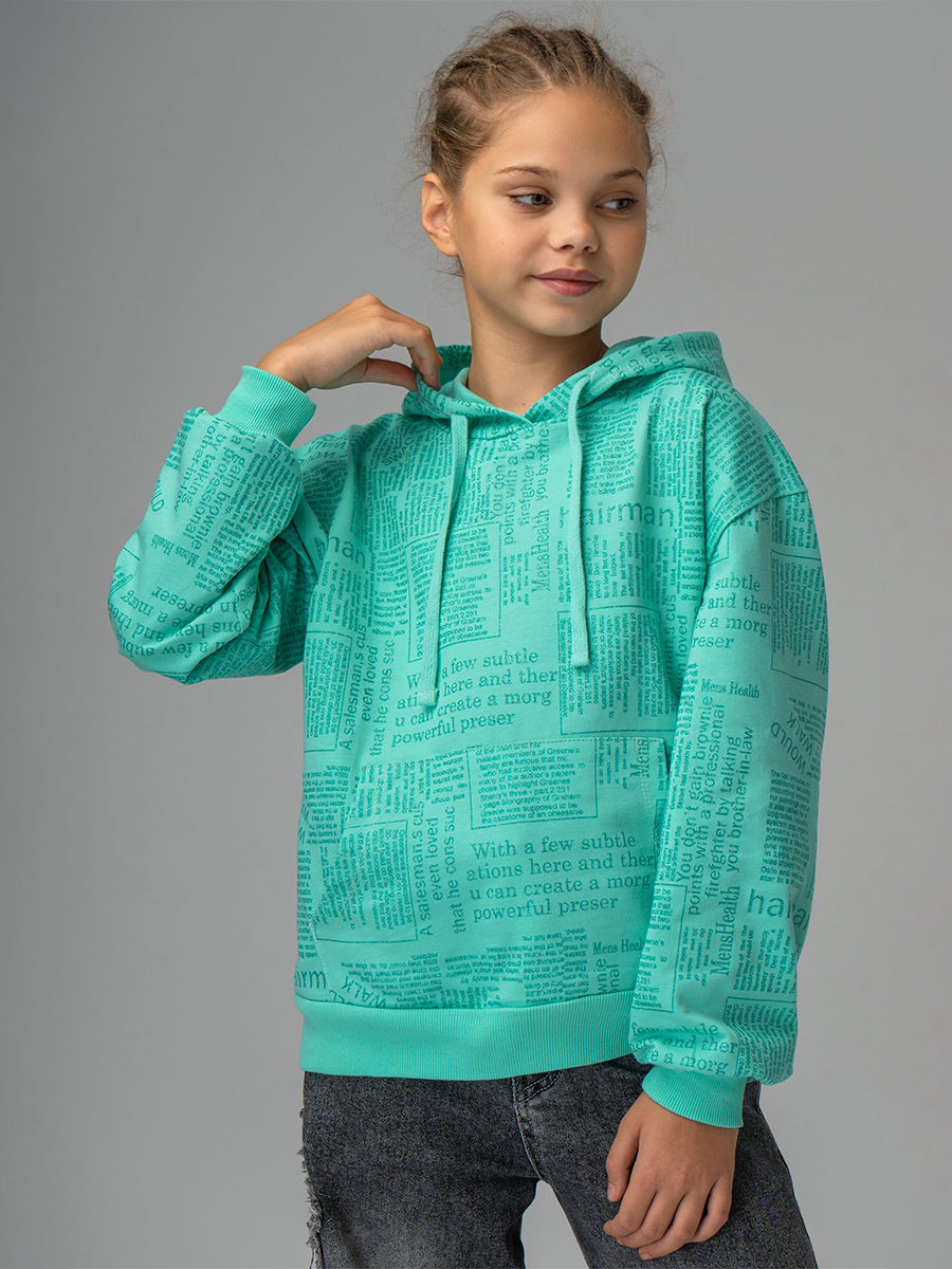 Худи BONITO KIDS SS6073ментоловый - фото 1