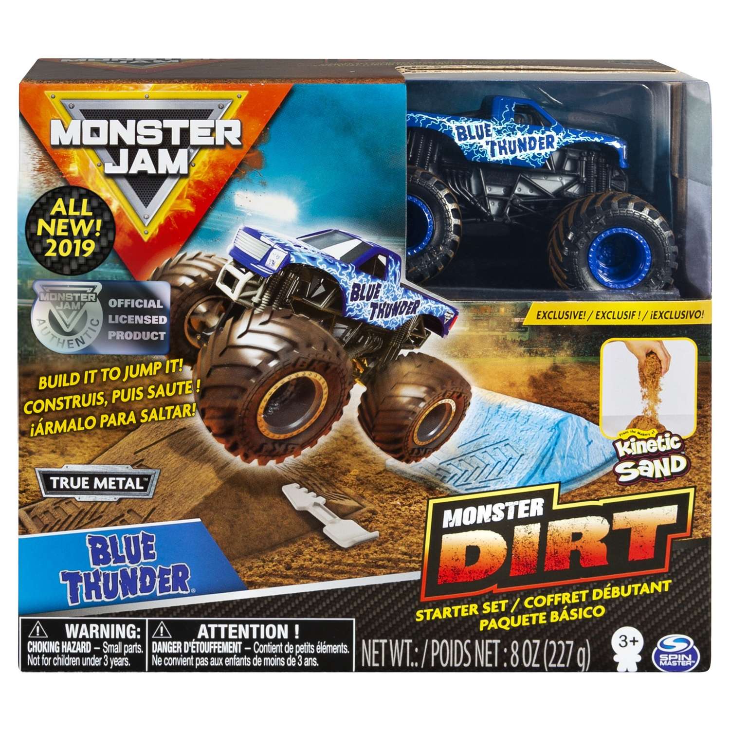 Автомобиль Monster Jam Blue Thunder 6053301.0 - фото 2