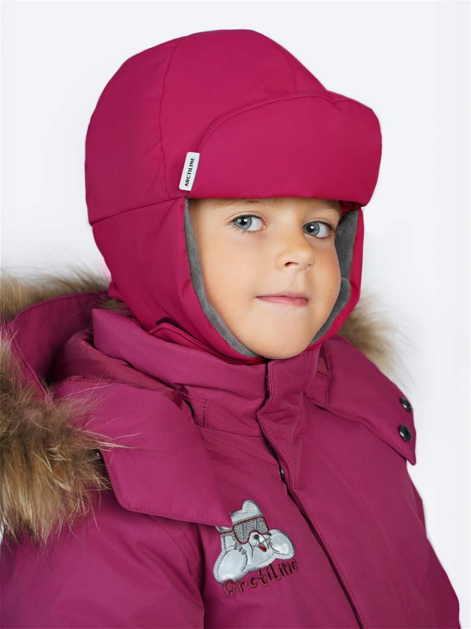 Шапка-ушанка Arctiline Шапка 4116-SHD-25T фуксия - фото 1